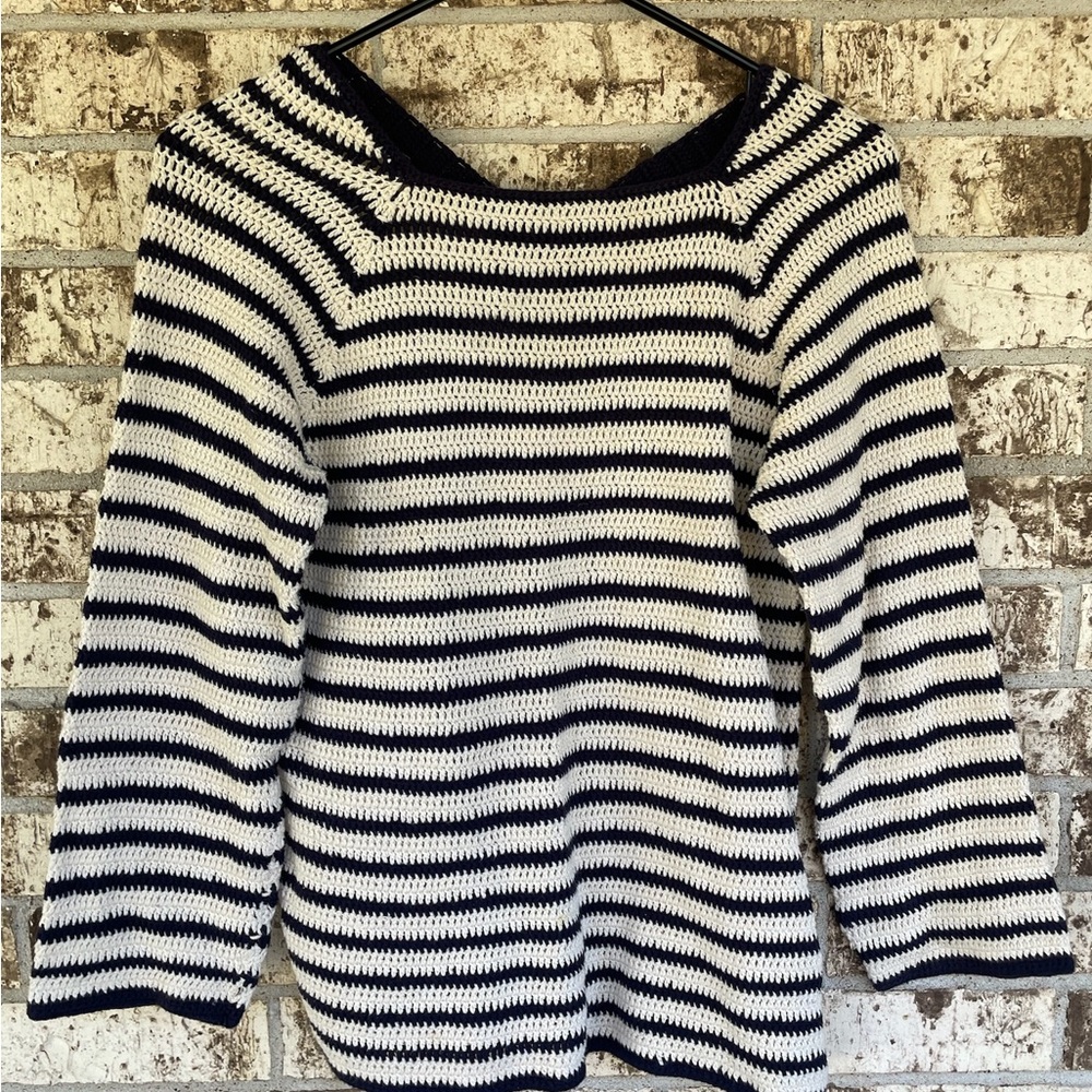 Chic Striped Women's Sweater